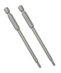 Badass Grip T15 Torx Driver Bit Two Pack Four Inch Extended Reach Decking Bits With Knockout Depth Stop Control Quarter Inch Hex Shank For Drills And Impact Drivers Straight Shot Fit Hidden Jigs
