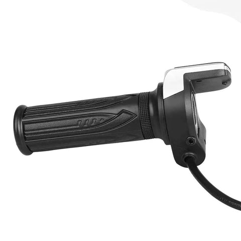 Twist Throttle Handlebar Grip For E Bike 36V And 48V With LCD Display, Right Side Throttle For Motorized Bicycles And Electric Bikes, Smooth, Responsive Control With Clear Power Readout