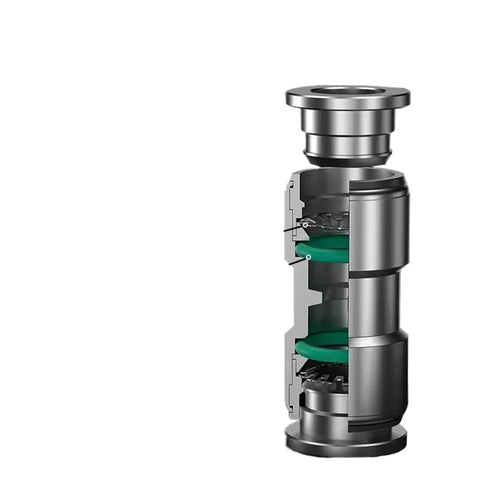 Sick 304 Stainless Steel Pneumatic Quick Connect Fitting For Air Compressor Gas Pipe Pu 4 6 8 10 mm Hydraulic Line Plug Adapter Bulk Pack 50 Pcs Tool For Pros Seeking Quality And Performance On Worksite Ready To Ship Fast, cutaway view