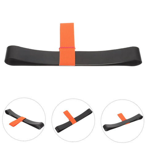 Heavy Duty Diving Tank Strap Rubber Band For Scuba Tanks Easy Install Wall Mounted Holder Wear Resistant