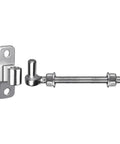 Heavy Duty Stainless Steel Gate Hinge Weld On With Eyelet Hinge Plate For Garden Use 8 Inch Rust Resistant Outdoor Gate Hardware