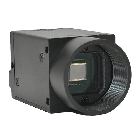 Color GigE Industrial Camera 5.0MP 2 To 3 Inch Global Shutter C Mount Area Scan Sensor 2592x2048 22FPS For Machine Vision