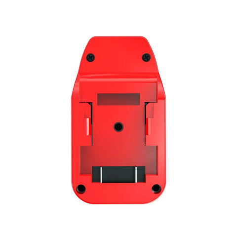 Bottom view of V20 To DeWalt 20V Max Battery Adapter For Cordless Tools Red Adapter Only Lets You Power Up V20 New System Tools
