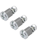 Top Shelf 3 Pack Trimmer Head Shoulder Bolt Kit designed for Stihl Polycut, heavy-duty steel bolts in 1in length.