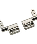 360° rotating damping hinge, zinc alloy, two hinges with mounting lugs