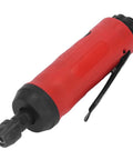 Smooth Operator 18000Rpm Air Die Grinder Pneumatic Grinding Machine With Muffler And Rock Solid Zinc Alloy Body Featuring Ergonomic Red Grip