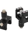 Magnetic Blade Setting Jigs 2-Piece Gauge Knife Setter For Woodworking, Adjustable 22 Mm Height, 75-125 Mm Cutter Diameter
