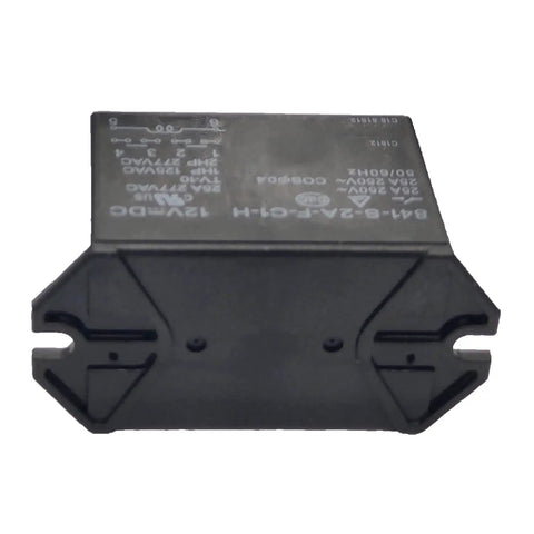 Beefy 25 Amp 277V AC General Purpose Relay With 6 Pins And Flanged Cover 12V DC Coil DPDM Style Industrial Power Switching