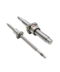 Top Shelf 32Mm Sfu3210 Ballscrew With Integrated Ball Nut In A Solid 550Mm Build Offering 5Mm Or 10Mm Pitch Choices For Straight Up Precision Retrofit Projects And Hella Smooth Linear Motion Control, showing two stainless steel ballscrews.