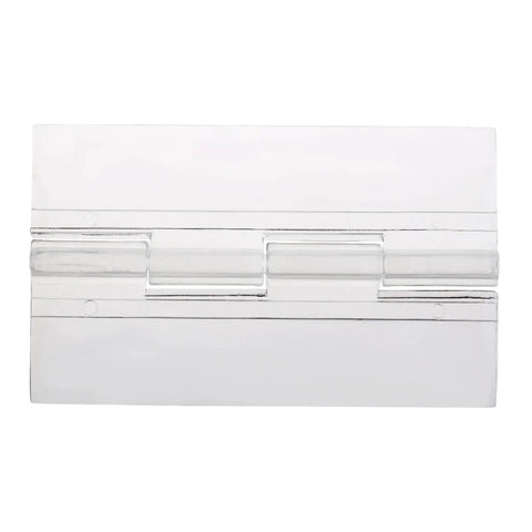 Two Pack Clear Acrylic Folding Hinges For Furniture Cabinets Jewelry Boxes 65 By 40mm Mini Hinge Hardware Set Durable Plastic Hinges