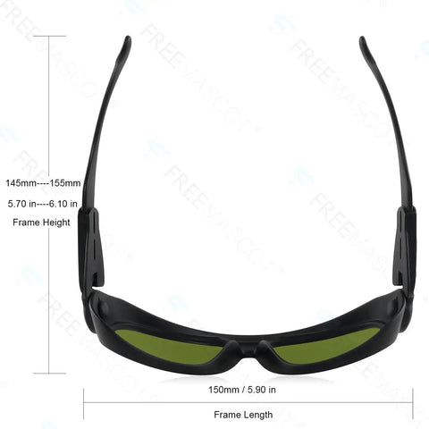 Pro Grade Laser Safety Glasses With OD 8 Plus Defense Broad Spectral UV And Infrared Wavelength Filtering Rock Solid EN Certified Eye Protection For Demanding Industrial Sites And Modern Maker Laboratories