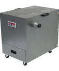 Metalworking Dust Collector For Shop Pros With 490 CFM, 115 230V Single Phase, Non Sparking Aluminum Housing And Filter, side view