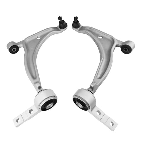Beefed Up Front Lower Control Arm With Ball Joint Kit For Nissan Altima 2002-2006 And Maxima 2004-2008 with two silver arms