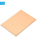 Copper PCB Board Pair 20x30cm Single Sided Copper Clad Circuit Board Laminate Blank PCB Copper Pads, pack of 2, angled view.