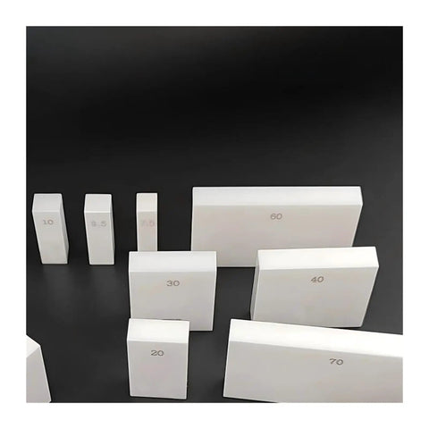 Badass Ceramic Rectangular Gauge Block Set Grade 0 Dead On Calibration Blocks For Micrometers And Digital Calipers, various sizes displayed.