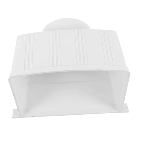 Rainwater Downspout Bracket PVC Rectangular Drain Pipe For Greenhouse Rainwater Catcher Diverter Kit To Help Your Villa Manage Water Runoff And Maximize Collection With Easy Install And Sleek Modern Look