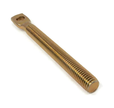 Snow Plow Trip Spring Eyebolt Kit For Western Fisher SnowEx Blizzard 23039 1302205 Includes Trip Spring Eyebolt Nuts And Lock Washer Ideal For Easy Install And Reliable Blade Lift, gold steel threaded eyebolt