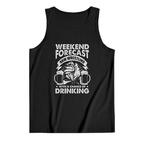 Go To Men's Lightweight Cotton Tank Top With Funny Motorboat Mechanic Beard Graphic Solid Sleeveless Muscle Jersey For Gym Grinds And Lazy Summer Vibes on black fabric.