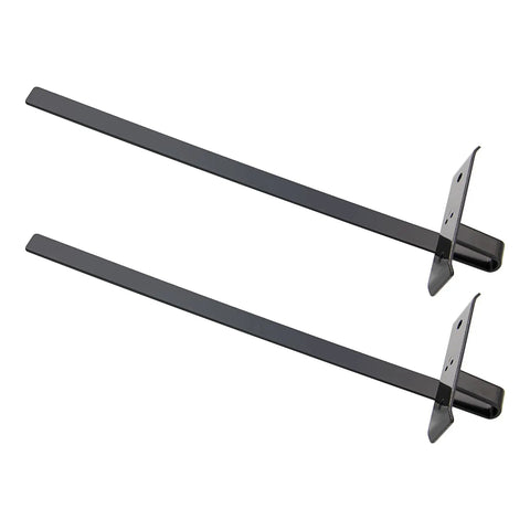 Two Pack 1640958 Metal Circular Saw Guide Rip Fence Kit for precise cutting with steel rails and durable design.