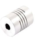 Miniature Linear Motion Guide With 16mm D16L20 Shaft For CNC Routers And 3D Printers, Heavy Duty Coupler Beam Connects Encoders Smoothly Without Warping Or Noise, aluminum