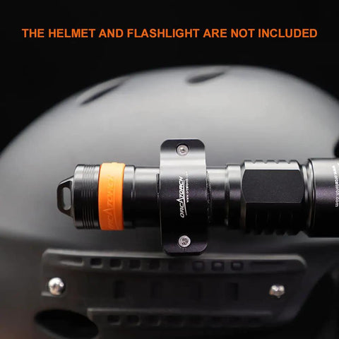 Lightweight Helmet Mount For Dive Lights And Scuba Gear Beefy Aircraft Grade Aluminum Fits D520 D530 D550 D570 D710 Ultra Secure Rig