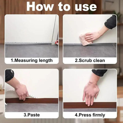 How to use Heavy Duty Self Adhesive Foam Weather Stripping Tape for easy installation and sealing against drafts.
