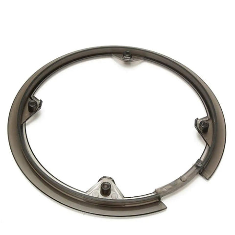 42T Bicycle Sprocket Cover Universal Crankset Protector Ring for Mountain Bikes in black high strength plastic.