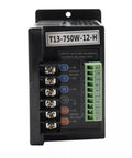 Front view of Versatile 110V And 220V 750W 1HP Variable Frequency Drive For Single Phase To Three Phase Motors Industrial Motor Controller