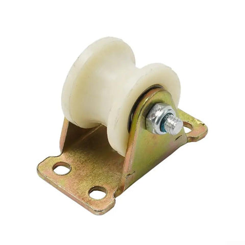 Heavy Duty 30 Mm V Groove Nylon Sliding Door Rollers Rock Solid Build With Sealed Ball Bearings for sliding gates.
