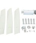 100W Vertical Axis Wind Turbine Kit For Home Power With Controller And 4 Blade Permanent Magnet Generator parts layout