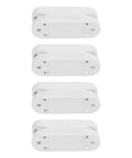 Four pairs of the Magnetic Baggage Door Catch Kit For RVs And Trailers, Easy Install, Enhanced Security, weatherproof design