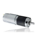 Planetary DC Reduction Motor With Beefy Torque Metal Gearbox, Low Speed 12V Drive, 42 RPM, Durable Gear Train, Quiet Operation