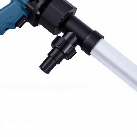 Xiuganpo Electric Drum Pump With 60-75LPM Flow Rate And 8000RPM Motor For Fast Oil Transfer. This Heavy-Duty Fluid Transfer Pump Boasts A Robust Design, High Efficiency Performance, And Includes A Standard US Plug For Convenient Operation In Industrial