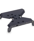 Carbon Fiber And Delrin Chassis Skid Plate And Transmission Plate For One Tenth RC Crawler Capra 1.9 UTB Upgrade Parts top view