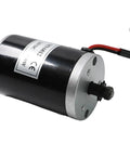 MY6812 24V 150W Electric Scooter Drive Motor With 9 Tooth 25H Sprocket Brushed DC Motor Calibrated 2750 RPM And 0.52 Nm Torque For Easy Replacement Or DIY Builds, black metal housing