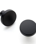 Matte Black One And A Quarter Inch Drawer Knobs Set Of 30 Solid Round Cabinet Knobs For Kitchen Cabinets And Dressers Durable Cupboard Hardware Easy Grip Modern Farmhouse Finish Ideal Drawer Pulls For Any Room