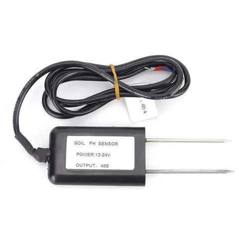 Soil pH Sensor with RS485 0 to 5V 0 to 10V and 4 to 20mA Outputs Epoxy Probe for Indoor Outdoor Gardening IP68 waterproof and dustproof