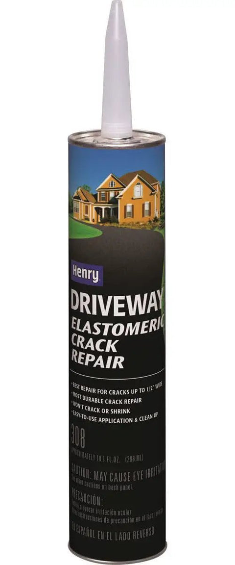 Premium Elastomeric Blacktop Driveway Crack Repair For Cracks In Asphalt Surfaces Ideal For Driveways Walks And Parking Lots Weather Resistant Sealing Flexible And Long Lasting Patch To Stop Water Infiltration in squeeze tube