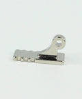 Heavy Duty Door Hinge Set With Silent Hydraulic Buffer hardware piece close-up, solid metal component detail