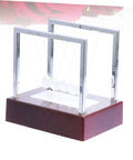 Glowing Pendulum Desk Decor Newton's Cradle Ornament for home office shows physics energy conservation, battery-operated
