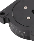 Close-up of Manual Displacement Platform RS60L GoTo Multipurpose Lightweight Camera Mount With 360 Degree Spin, Aluminum Alloy