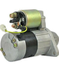 Beefed Up 12 Volt Starter Motor Featuring 9 Tooth Clockwise Design, compact size, durable materials, ideal for quick engine ignition.