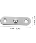 Close-up of 20 Piece Rotating Stainless Steel Hidden Door Hinges 360 Degree Up And Down Pivot Shaft Concealed Cabinet Hinges hardware