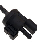 Plug And Play Canister Purge Valve Solenoid 06E906517A OEM Replacement For Volkswagen VW EOS Golf Jetta, black plastic