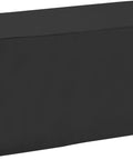 All Weather Outdoor Coffee Table Cover For Backyard Waterproof Patio Table Cover Heavy Duty Black Shield Protects From Sun Rain Snow Dirt