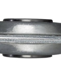Side view of Flanged Disc Bearing Unit for Farm Disc Harrows With 1-1/8 Inch Square Bore, Heavy Duty Replacement Bearing