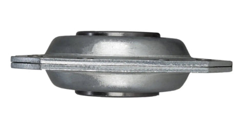 Side view of Flanged Disc Bearing Unit for Farm Disc Harrows With 1-1/8 Inch Square Bore, Heavy Duty Replacement Bearing