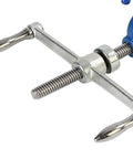 Close-up of Stainless Steel Strapping Tool Set with Spin Tensioner and Cutter Beefy Banding Plier for Hose Clamps