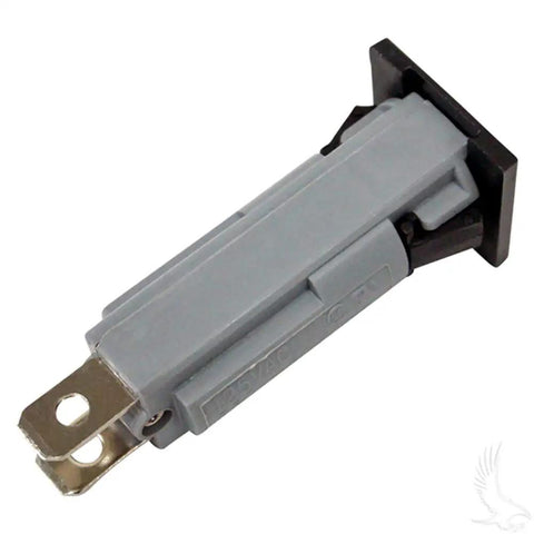 15 Amp Battery Charger Circuit Breaker Replacement For Club Car Power Drive, grey plug and play part with metal connectors