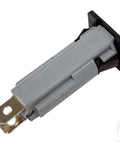 15 Amp Battery Charger Circuit Breaker Replacement For Club Car Power Drive, durable gray plug-and-play part, front view